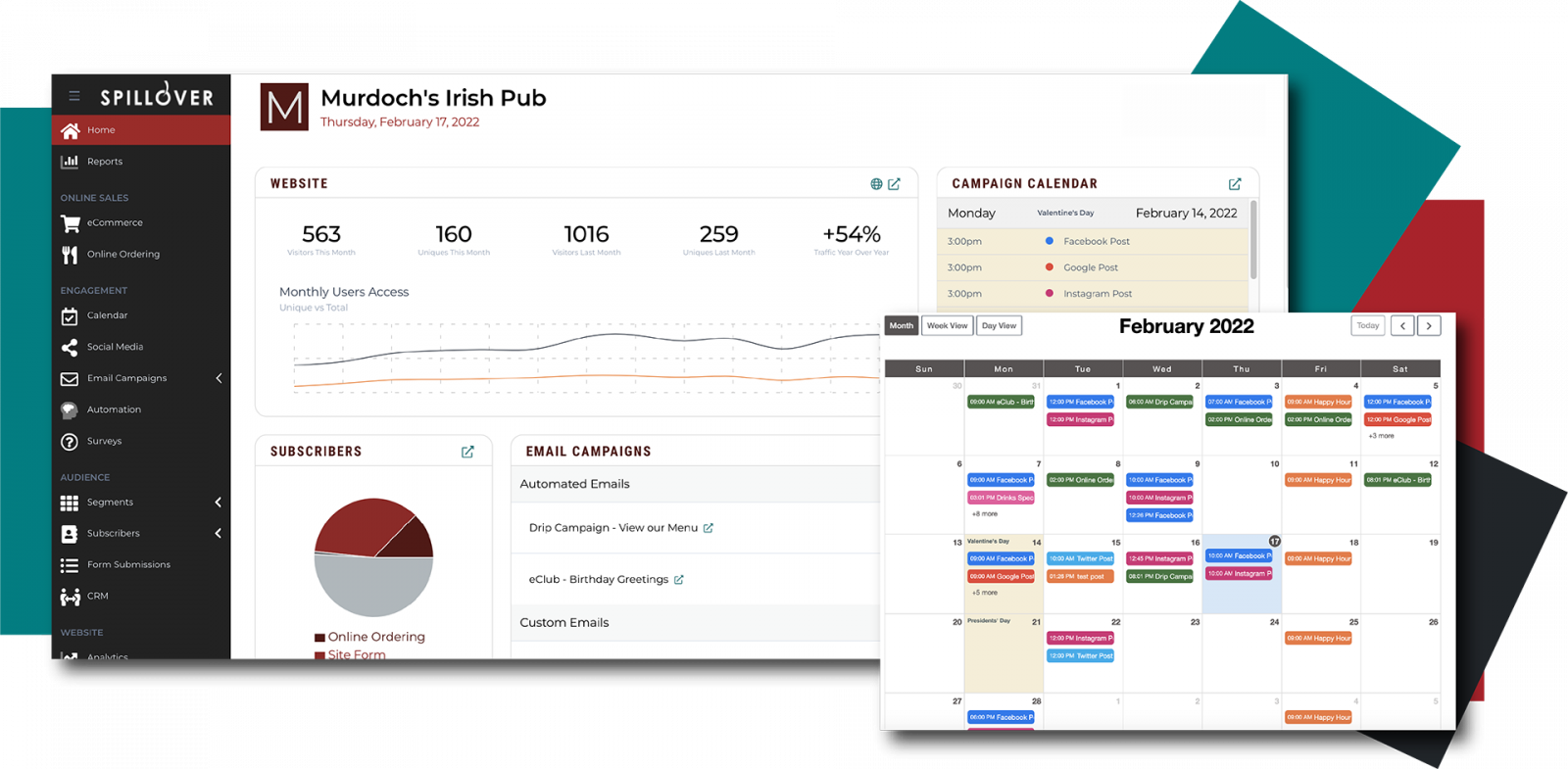 Engage Dashboard Preview