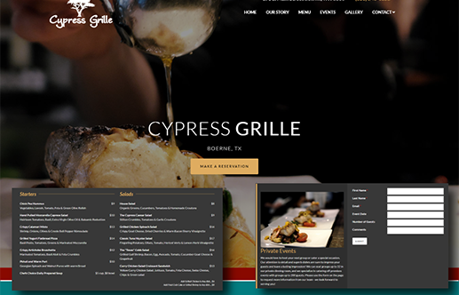 Cypress Grille Portfolio Image