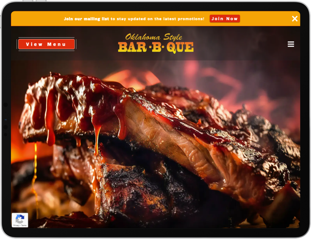 Oklahoma Style Bar-B-Que's Website