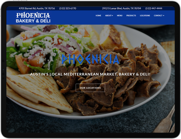 Phoenicia Bakery & Deli Website